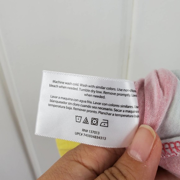 Wildfox Sorbet Striped Lightweight Drawstring Shorts Womens Size Medium - Picture 9 of 9